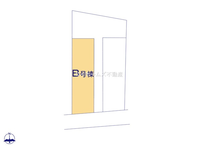 【区画図】 | 一宮市奥町字貴船32『仲介料無料』新築戸建て | B号棟
