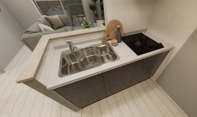 ボヌール千里丘のキッチン