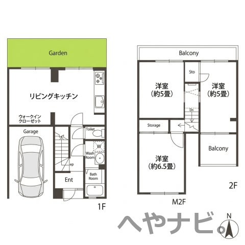 【間取り】 | CASA OBATA