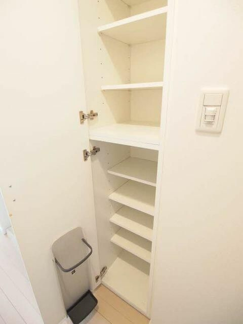 エスティメゾン三軒茶屋ＩＩの収納|ちょっとした収納スペースも充実しています
