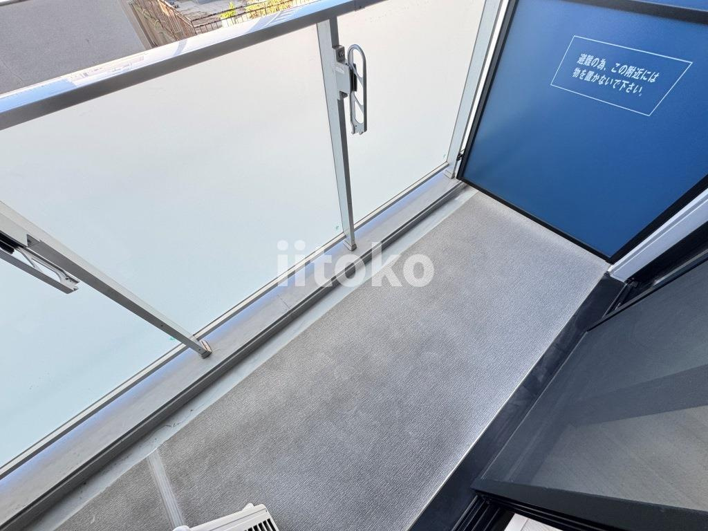 S-RESIDENCE浅草のバルコニー