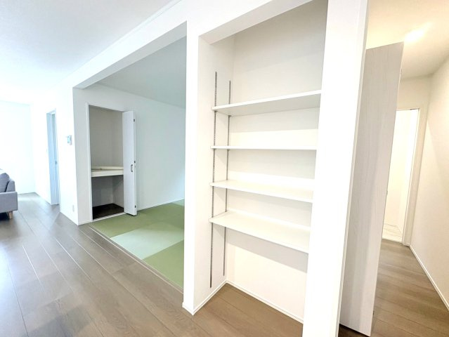 ダイマルタウン　関市稲河町第１　全９区画分譲のキッチン|お手入れが楽なステンレスをワークスペース部分に使用した機能的で美しいシステムキッチンを使用しています