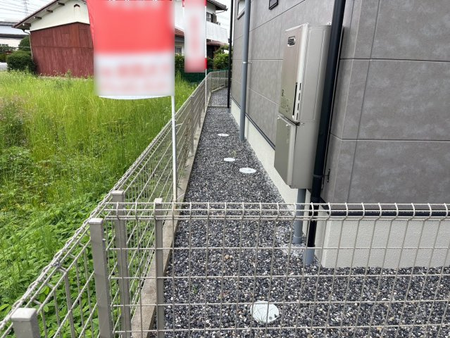 ダイマルタウン　関市稲河町第１　全９区画分譲の防犯設備|インターフォンに小型カメラが付いており、不審者の来訪を防ぐことができる機能がついています。