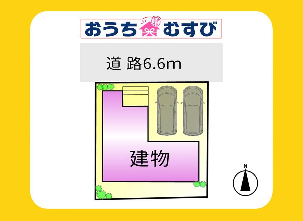 北区六が池町342番(全1棟)の区画図