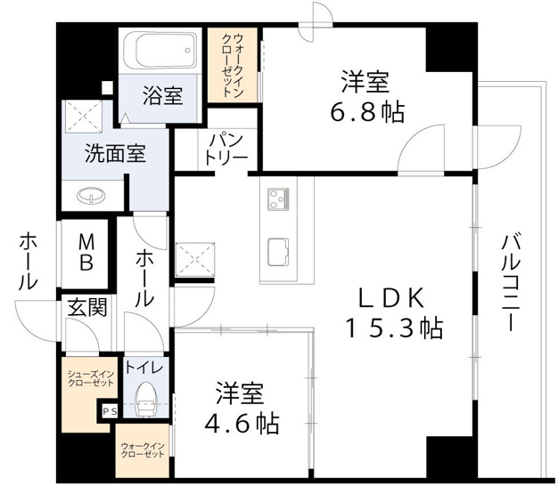 【間取り】 | AFFLUENCE難波EAST