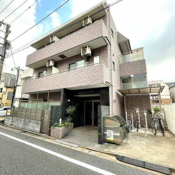 ライズ東玉川の外観|外観は落ち着いています