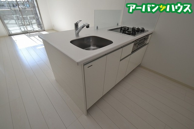 ルミエール岡山駅西口のキッチン