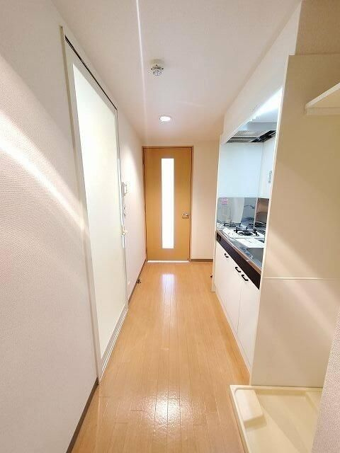 ドミール二子玉川園の玄関|収納もある玄関です
