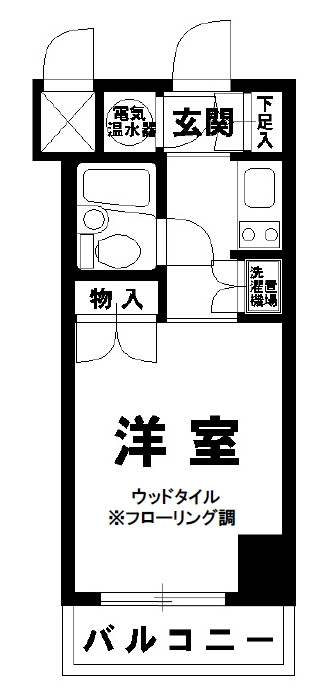 グレイス高輪の間取り|間取りです。