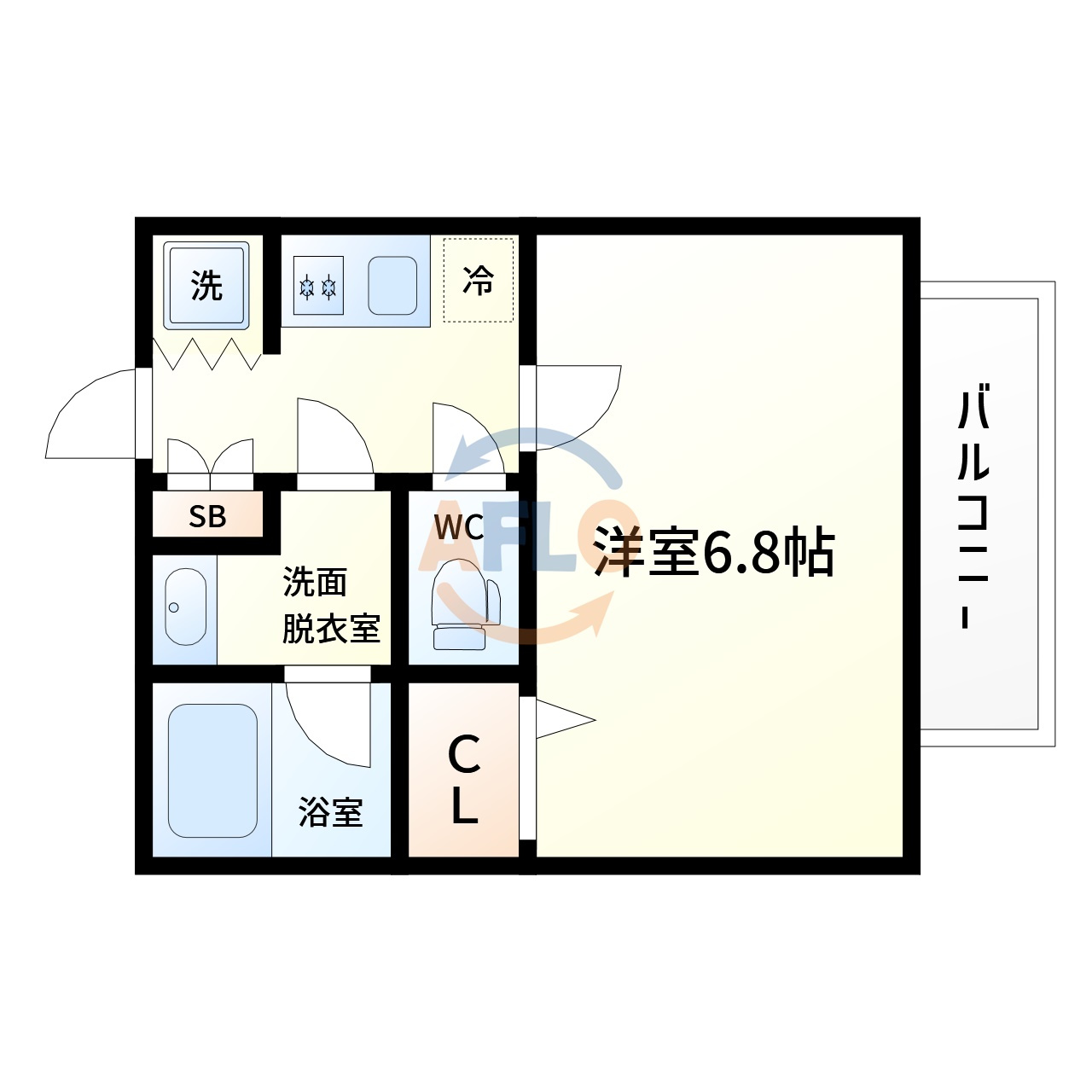 マメゾン阿倍野の間取り|ラメゾン阿倍野　間取り