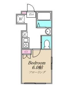 フォレスト武蔵新城の間取り|間取りです。