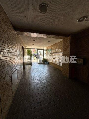【ロビー】 | ハイツアオキ第１２ | 毎日通るロビーはこのようになっています