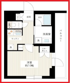 【間取り】 | ジュイールパルフェ西新井