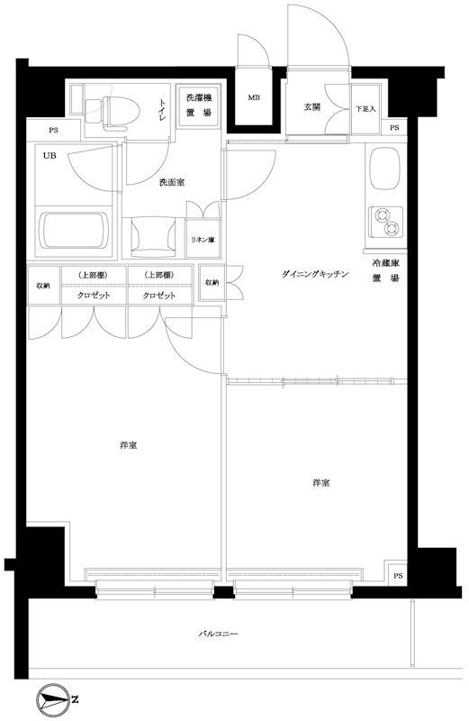 ルーブル墨田立花の間取り
