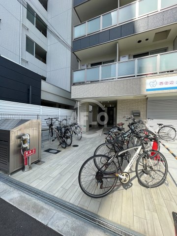 テラ西田辺のその他共用部分|テラ西田辺　駐輪場