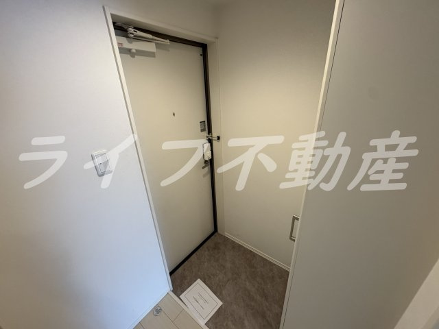 RichLeaf Ⅰの玄関|明るい玄関です