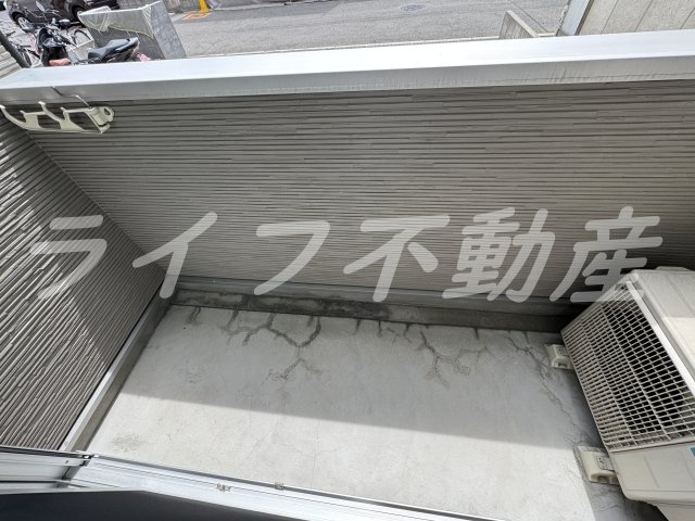 RichLeaf Ⅰのバルコニー|落ち着いた時間を過ごせるバルコニーです