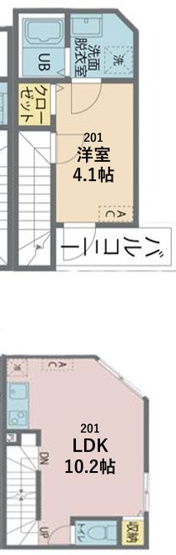 【間取り】 | カインドネス南雪谷Ⅱ