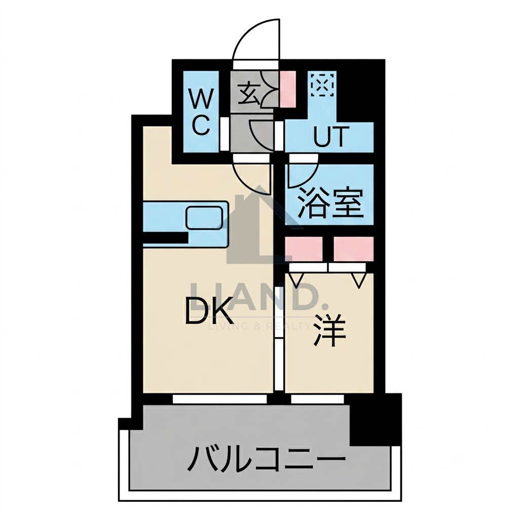 ラ・エスパシオ箱崎　馬出小学校区の間取り|ラ・エスパシオ箱崎