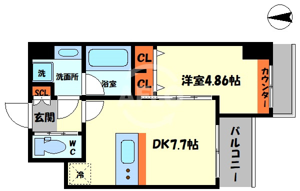 プレジオ難波ASIANの間取り|プレジオ難波ASIAN（プレジオ難波アジアン）