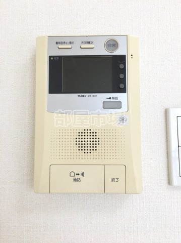 プレール・ドゥーク東京EASTⅢのセキュリティ|モニター付きインターホン