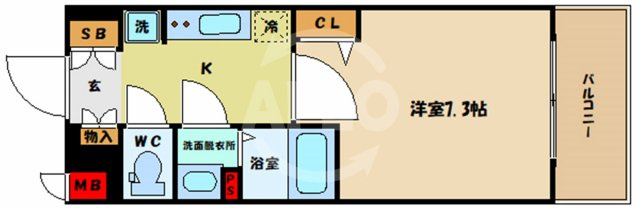 レシオス天王寺の間取り|レシオス天王寺　間取り