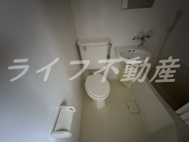 TNKマンション　仲介手数料無料のトイレ|清潔感のあるトイレです