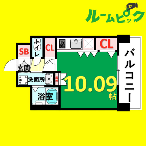 inspiration(インスピレーション)　名古屋市賃貸　仲介手数料無料の間取り