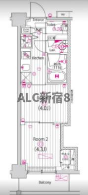 ガーラ・プレシャス練馬の間取り