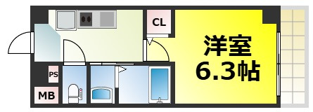 【間取り】 | グランパシフィック桜川南 仲介手数料無料