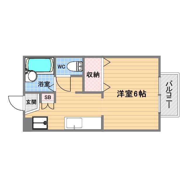 サニーテラス甲子園一番町の間取り