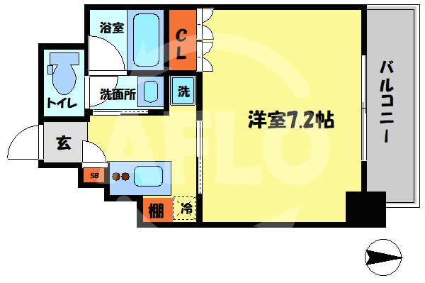 GRAND VILLASSE 福島（グランドヴィラッセ福島）の間取り|GRAND VILLASSE 福島（グランドヴィラッセ福島）　間取り