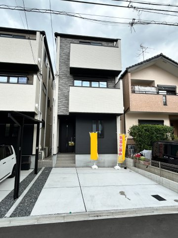 瑞穂区田光町1期の駐車場|外観：南側道路南西から撮影