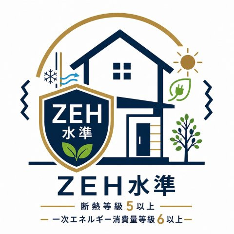 瑞穂区田光町1期の構造・工法・仕様|高い断熱性能と省エネ設備により、家庭での消費電力を大幅に削減する住宅基準です。さらに太陽光発電などでエネルギーを創り出し、年間の一次エネルギー消費量の収支「ゼロ」を目指します。