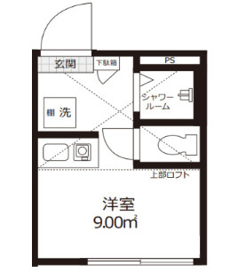 スマイエ北新宿の間取り