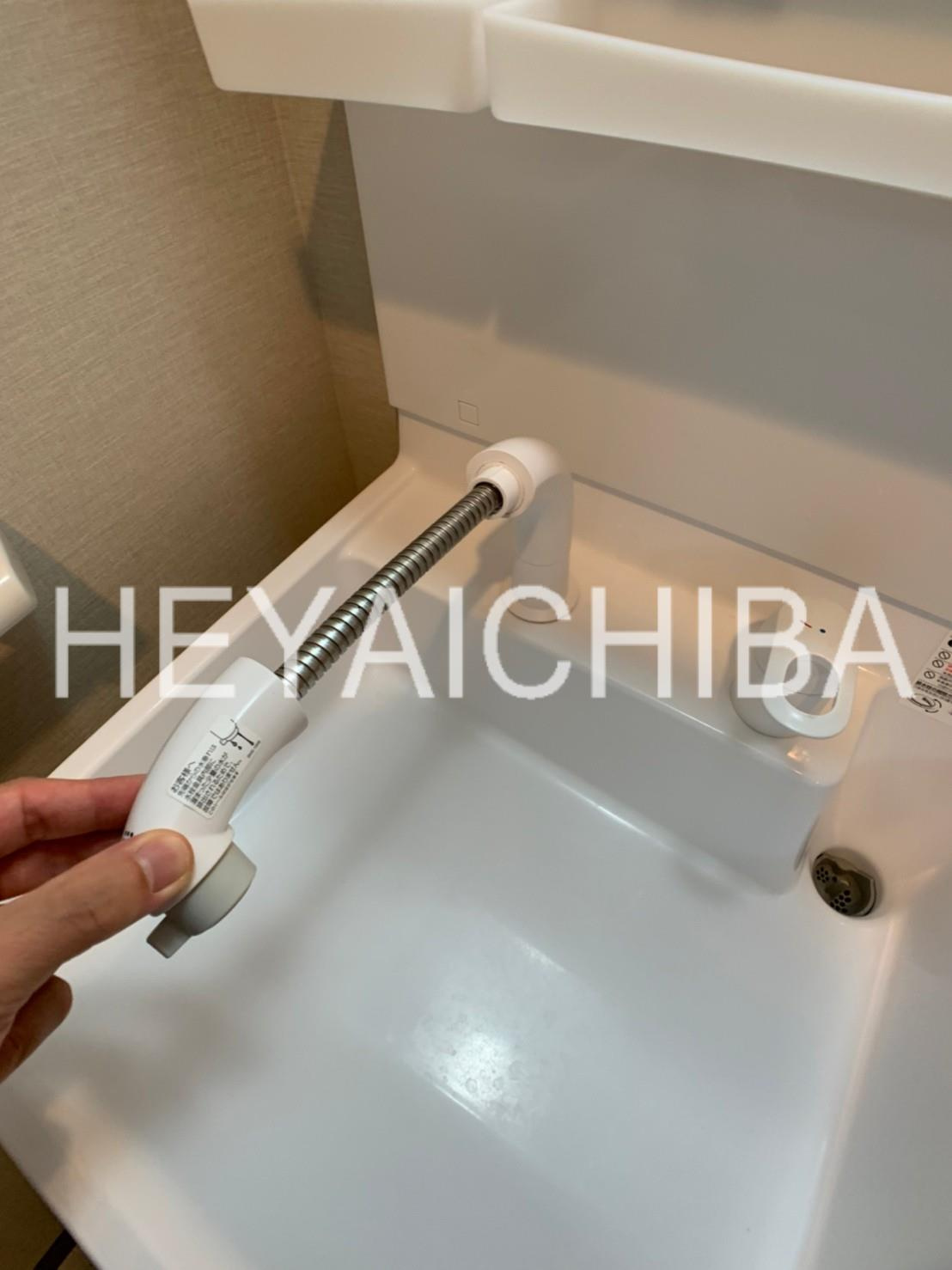 セント・マジョーレの洗面所|洗面台シャワーヘッド