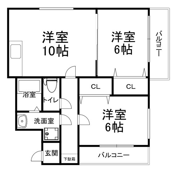 【間取り】 | ルポンヴェール