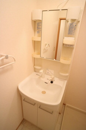 洗髪洗面化粧台付き♪