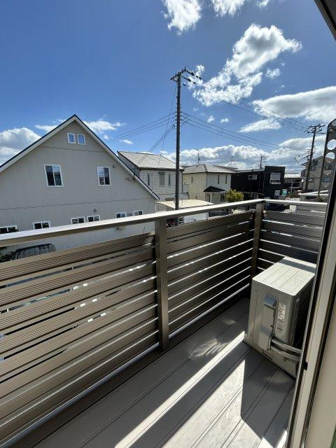 ロイヤルハイツ上本町のバルコニー