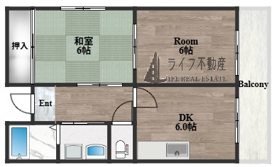 アネックス今里の間取り