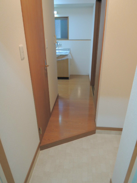 品川第6マンションの玄関