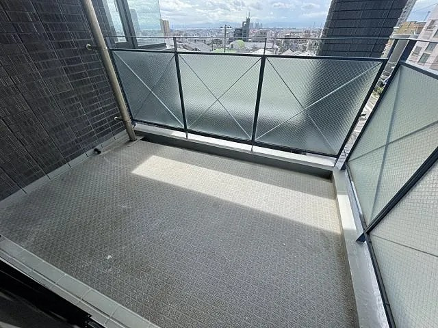 サンコート阪急六甲のバルコニー