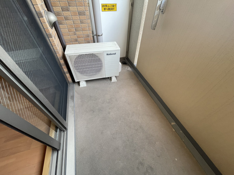 プレサンス神戸駅前グランツのバルコニー