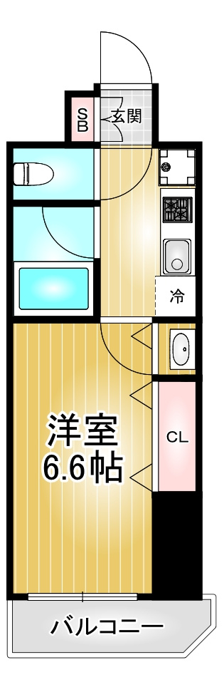 ベレーサ名駅ウエスト｜名古屋市の賃貸ならMy賃貸の間取り|ベレーサ名駅ウエスト