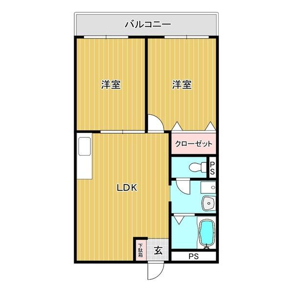 RIZEONE上新庄の間取り
