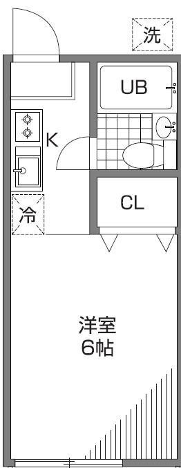 いちょう荘の間取り|間取り図