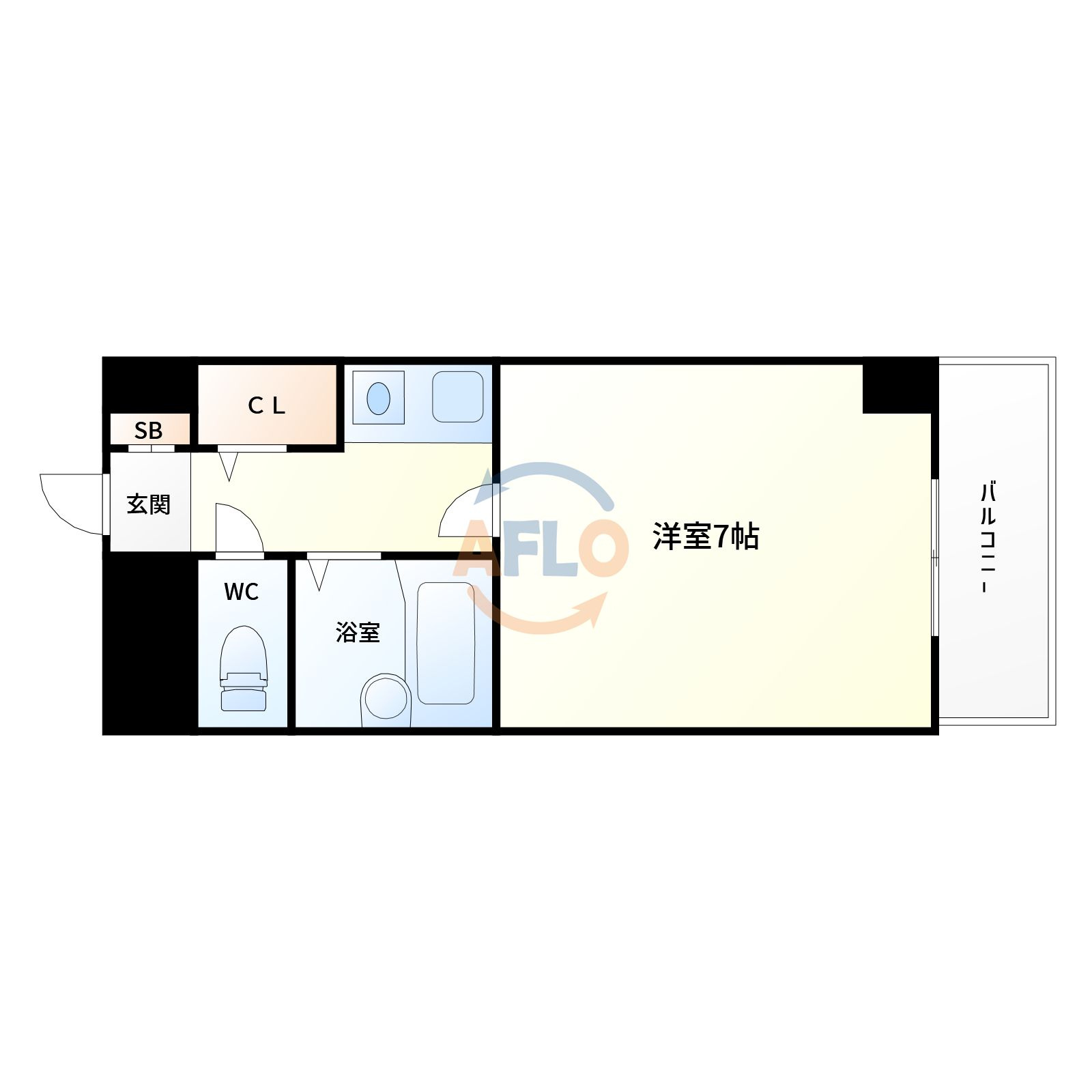 リアライズ西淡路の間取り|リアライズ西淡路　間取り