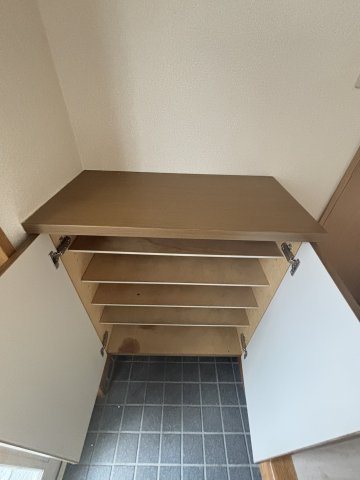 プラムハウスの収納|退去前の為、別のお部屋の写真です。