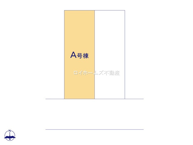 【区画図】 | 北名古屋市高田寺砂場49『仲介料無料』新築戸建て | A号棟