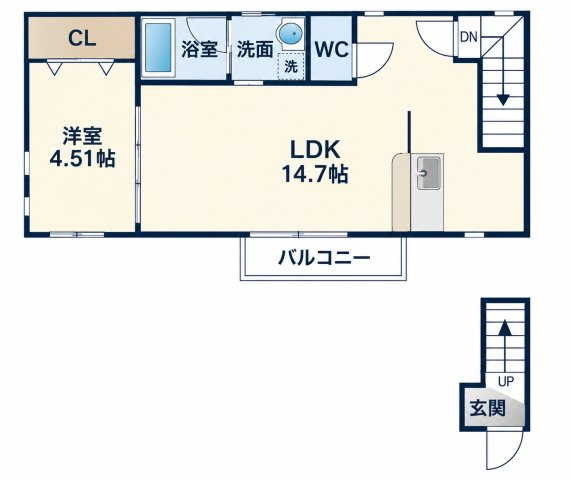 Lamerの間取り